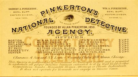 pinkerton national detective records